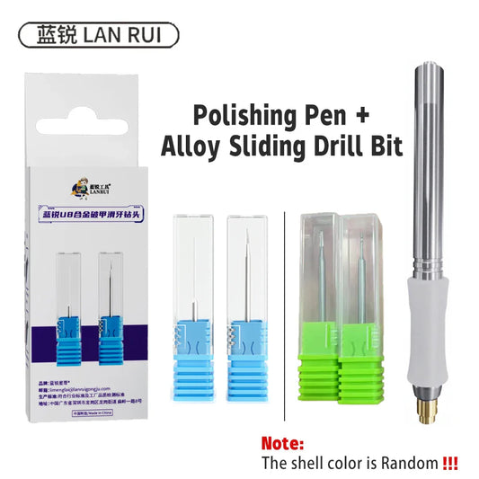 Lanrui U8 2.35mm Alloy Screw Extractor Drill Bit – Stripped Phone PCB Motherboard Screw Removal Repair Tool Kit