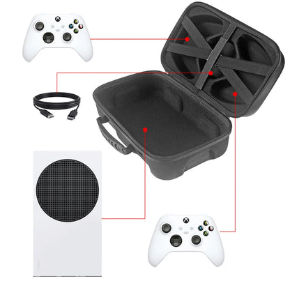 Hard Case Bag for Xbox Series S – Game Console & Controller Storage Organizer Travel Carry Case