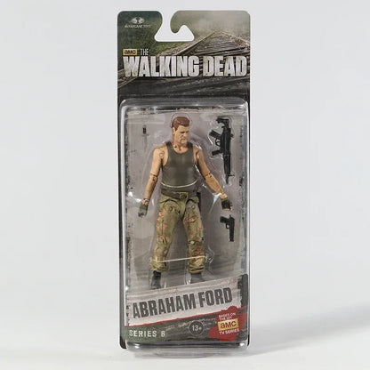 The Walking Dead Action Figure Collection - Abraham Ford Rick Grimes Michonne Governor PVC Model Doll Toys