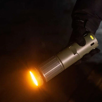 Folding Telescopic Camping Lantern - Portable, Waterproof Magnetic Light with Triangle Stand, 10000mAh