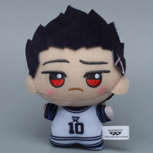 10cm Mini Blue Lock Plush Keychain – Seishiro, Nagi, Isagi, Yoichi, Chigiri, Bachira & Meguru Stuffed Doll Toy Gift