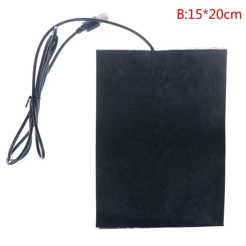 USB Far Infrared High-Temperature Heater – Carbon Fiber Electric Waist & Knee Heating Pad