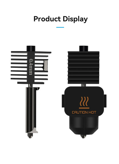 Bambu Lab A1 Mini Hotend Kit – 0.2/0.4/0.6/0.8MM Replaceable Nozzle for A1/A1 Mini 3D Printer Assembly