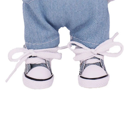 Labubu 17cm Doll Clothes Set — Plush Doll Accessories for Girls’ Birthday & Christmas Gifts