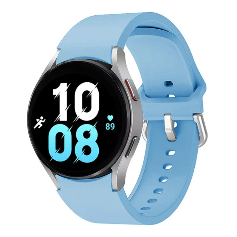 Silicone Replacement Strap for Samsung Galaxy Watch – Sport Bands for Watch 4, 5, 6, 7 (40-47mm)