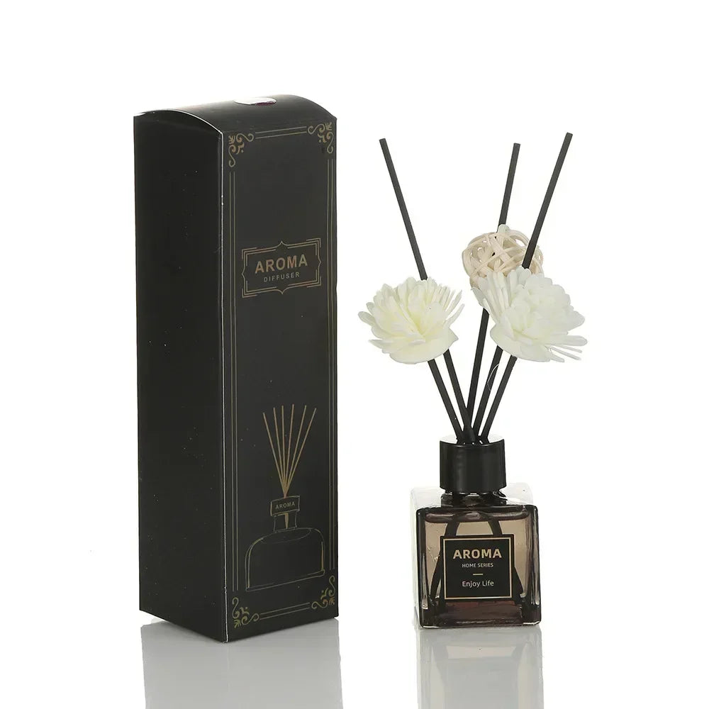 50ml Premium Aroma Diffuser Oil — Long-Lasting Fragrance for Home & Car, Room Air Freshener Deodorizer