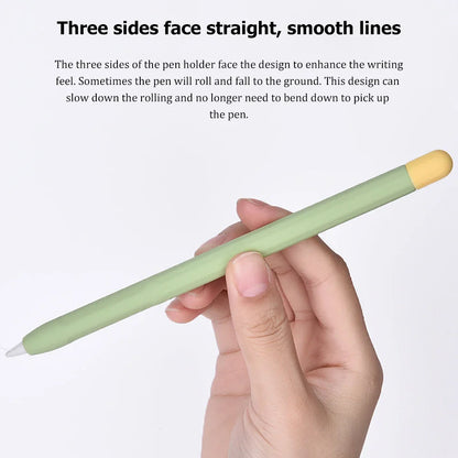Protective Silicone Cover Case for Apple Pencil 1st and 2nd Generation - Anti-Lost, Scratch Resistant Stylus Case for iPad