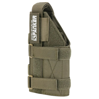 Left Hand Tactical Pistol Holster - Adjustable Glock 17 Gun Case with Magazine Pouch for Hunting & Outdoor Use