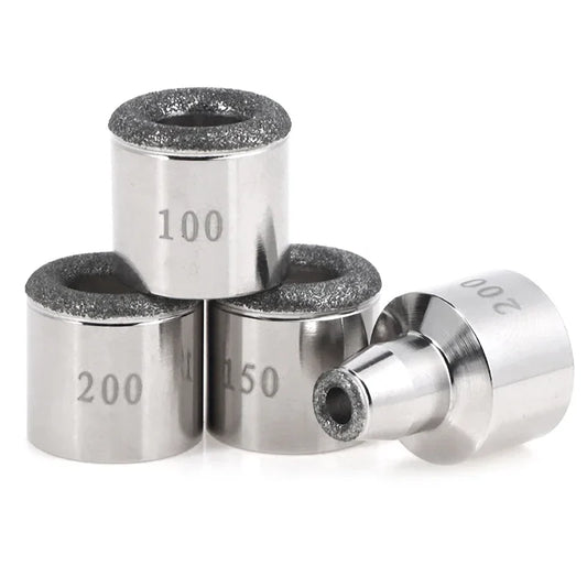 100/150/200 Grit Diamond Microdermabrasion Replacement Tips - Dermabrasion Heads for Beauty & Skincare Machines