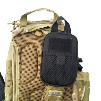 Tactical MOLLE EDC Waist Pouch - Portable Outdoor First Aid Bag and Phone Holder for Camping Hunting Accessories