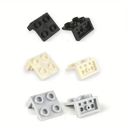 20pcs Figure Stand Base Plates – DIY Bracket for Building Blocks, Display and Assemble Brick Toys