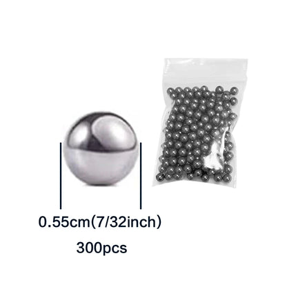 200-1000Pcs Precision Chrome Steel Bearing Balls - Assorted SAE Sizes 1/4" to 3/32" for Bicycle Repair & Mechanical Parts