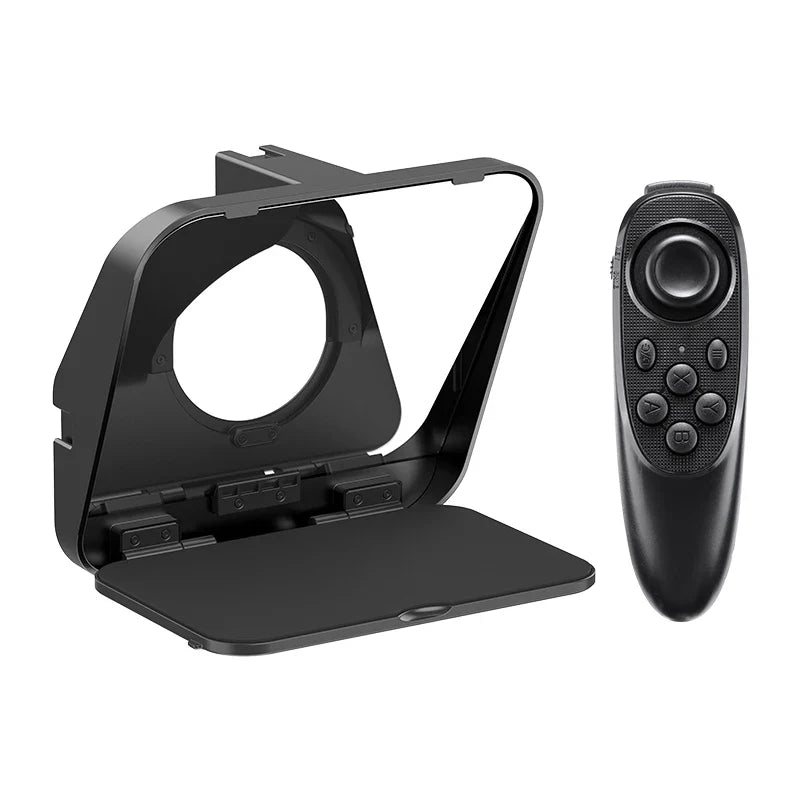 Ulanzi RT02 Portable Mini Teleprompter – Collapsible Prompter for Tablets, DSLR, Laptop & Phone Video Recording