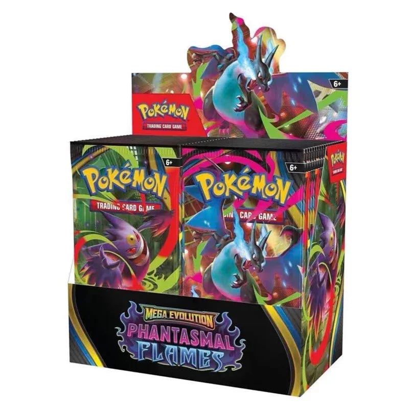 360PCS Pokémon Trading Card Game Booster Set – Prismatic Evolutions Scarlet & Violet English Battle Cards Collection Gift Pack