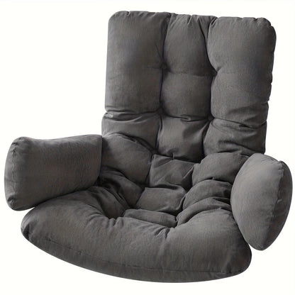Egg-Shaped Hammock Rocking Chair Cushion – Cozy Garden & Living Room Seat Pad (Without Hanging Basket)