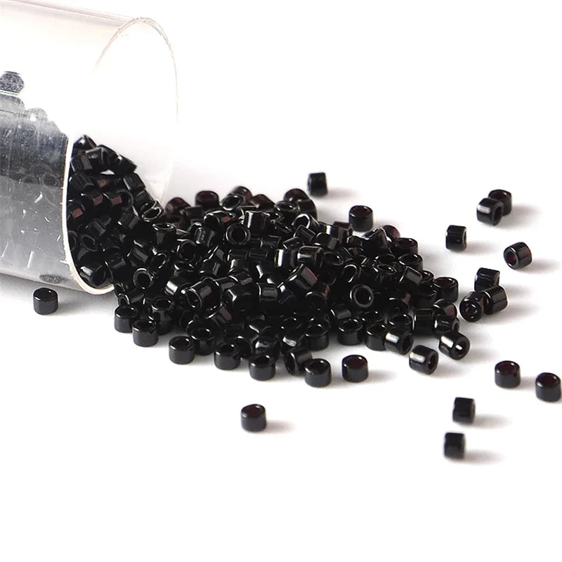Miyuki Delica Seed Beads - 11/0 Glass Beads for DIY Jewelry, Bracelet Making & Craft Projects