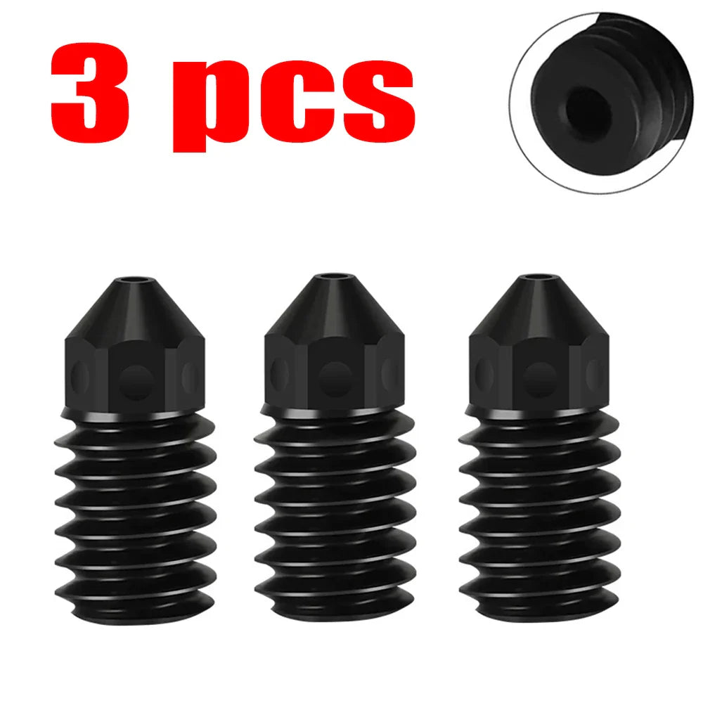 Bambu Lab A1 Mini Hotend Kit – 0.2/0.4/0.6/0.8mm Hardened Steel Nozzle for A1 3D Printer
