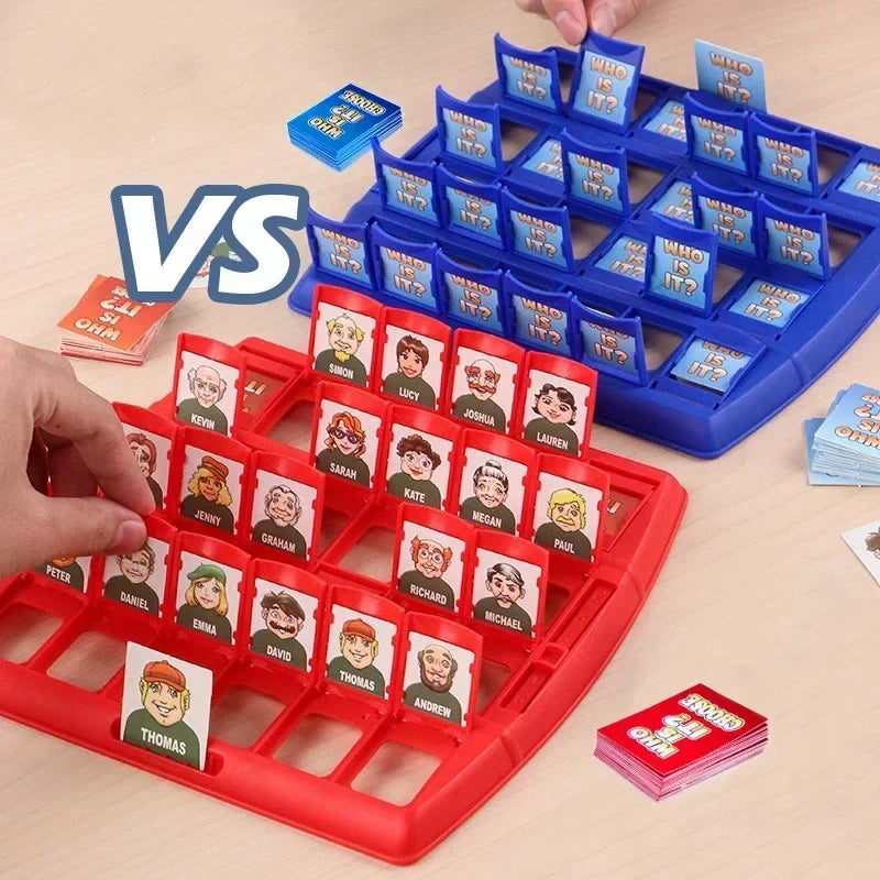 Guess Who I Am Board Game – Parent-Child Interactive Logical Reasoning Toy, Children’s Puzzle & Character Guessing Game