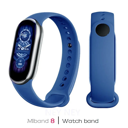 Waterproof Silicone Sport Strap for Xiaomi Mi Band 8/9 NFC – Replacement Smartwatch Bracelet
