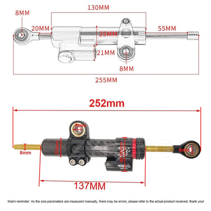 KuKirin G3 Pro (2024–2025) Scooter Steering Damper Stabilizer Mount Bracket – Electric Scooter Suspension Modification Accessory