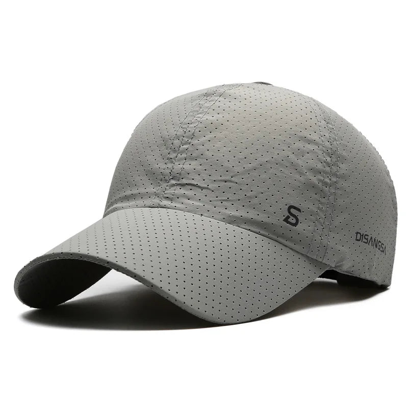 Men's Outdoor Sun Hat - Quick-Dry Breathable Summer Fishing Baseball Cap