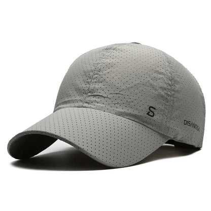Men's Outdoor Sun Hat - Quick-Dry Breathable Summer Fishing Baseball Cap