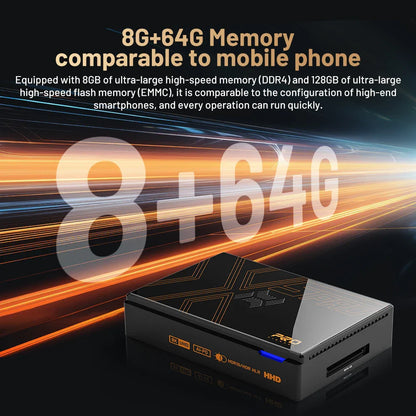 Kinhank Super Console X5 PRO – Retro Video Game Console RK3588, 8GB DDR4, 4TB HDD, 16,000+ Games, Plug & Play for PS2/PS1/SS/DC/N64