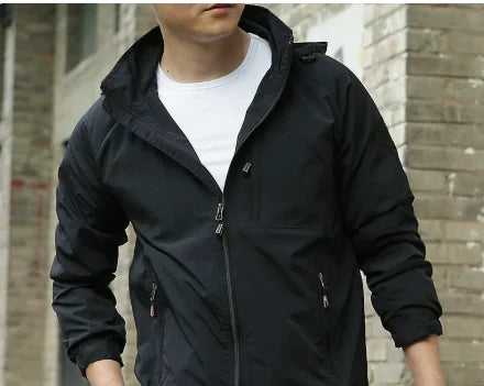 2026 Men's Casual Jacket - Spring & Autumn Lightweight Coat for Everyday Wear