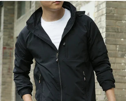 2026 Men's Casual Jacket - Spring & Autumn Lightweight Coat for Everyday Wear