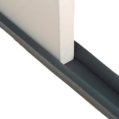 Flexible Door Bottom Seal Strip - Windproof Dustproof Weatherstrip Guard and Draft Blocker for Home Doors