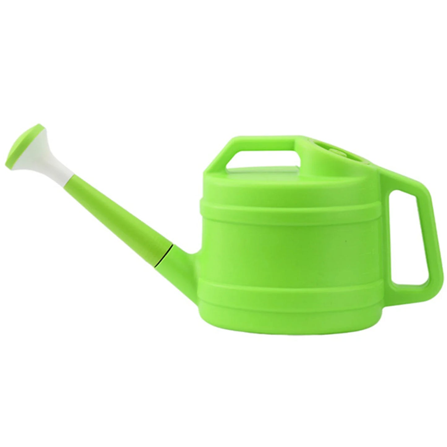 Long Spout Garden Watering Can - Lightweight Large Capacity Watering Pot with Sprinkler Head & Comfort Grip Handle
