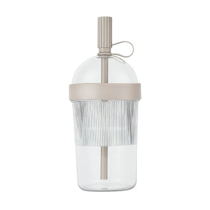 17oz Reusable Coffee Tumbler - Insulated Drink Cup with Lid and Straw for Home Office Travel