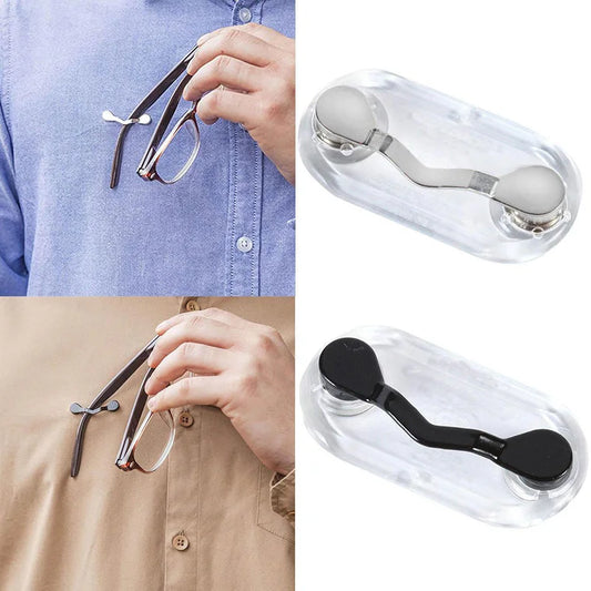 Magnetic Sunglasses Holder Clip - Multi-Purpose Glasses, Badge, Headset and Brooch Hanging Hook