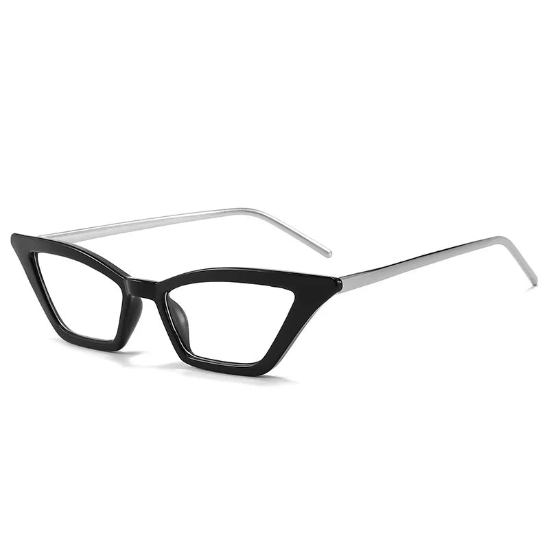 Luxury Cat Eye Reading Glasses for Women – Fashion Triangle Design Blue Light Blocking Computer Protective Eyewear