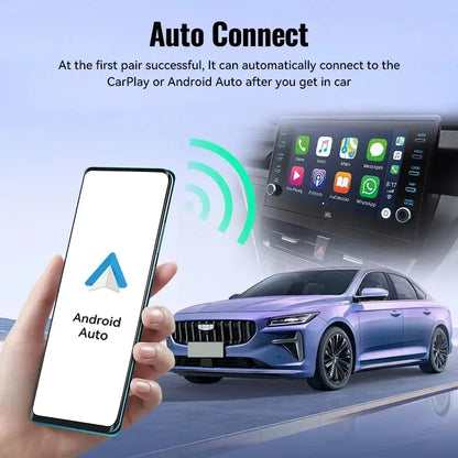 XUDA Smart Mini Box - NEW Wireless CarPlay and Android Auto Adapter, Plug and Play, Fast WiFi Connection - Universal for Nissan