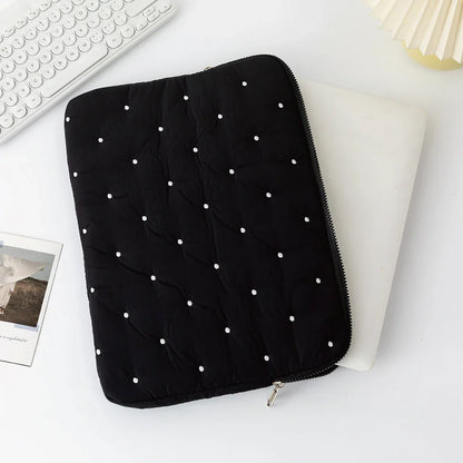 Puffy Laptop & Tablet Bag — Cute Protective Sleeve for MacBook Air 13, 13-14 Inch Notebooks, 15-16 Inch Laptops, 9-11 Inch Tablets for Girls