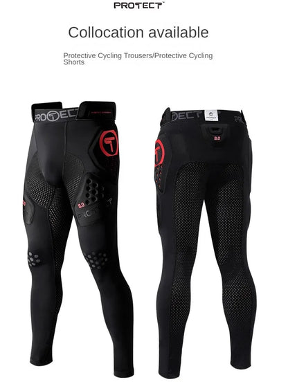 T Brand Motorcycle Racing Pants – Off-Road Hip Protection Anti-Drop Pants for Outdoor Riding & Track