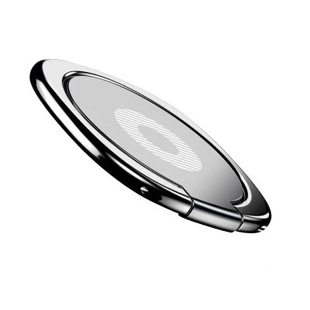 Ultra-Thin Phone Ring Holder - Rotatable Metal Finger Grip Stand for iPhone Xiaomi & Huawei Smartphones