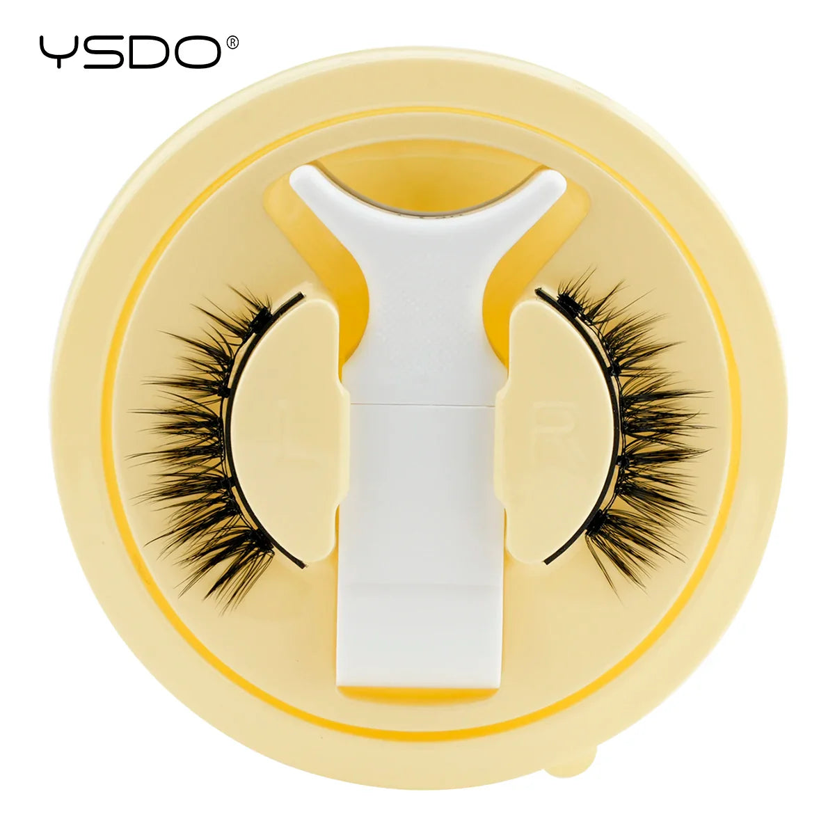 YSDO Winged Magnetic 3D Mink Eyelashes – Reusable Long-Lasting False Lashes, No Glue Needed with Tweezers for Makeup
