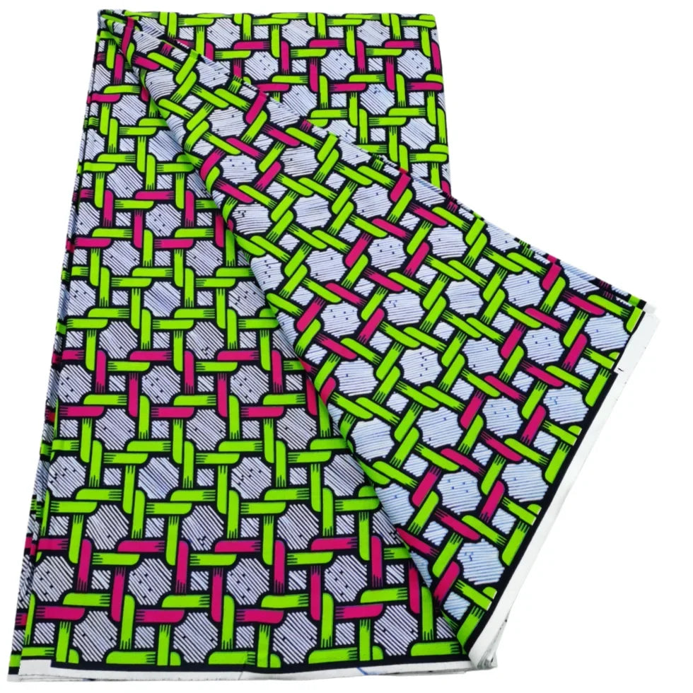 100% Cotton Real Wax Ankara Fabric - 2026 African Print Wedding Dress Sewing Fabric