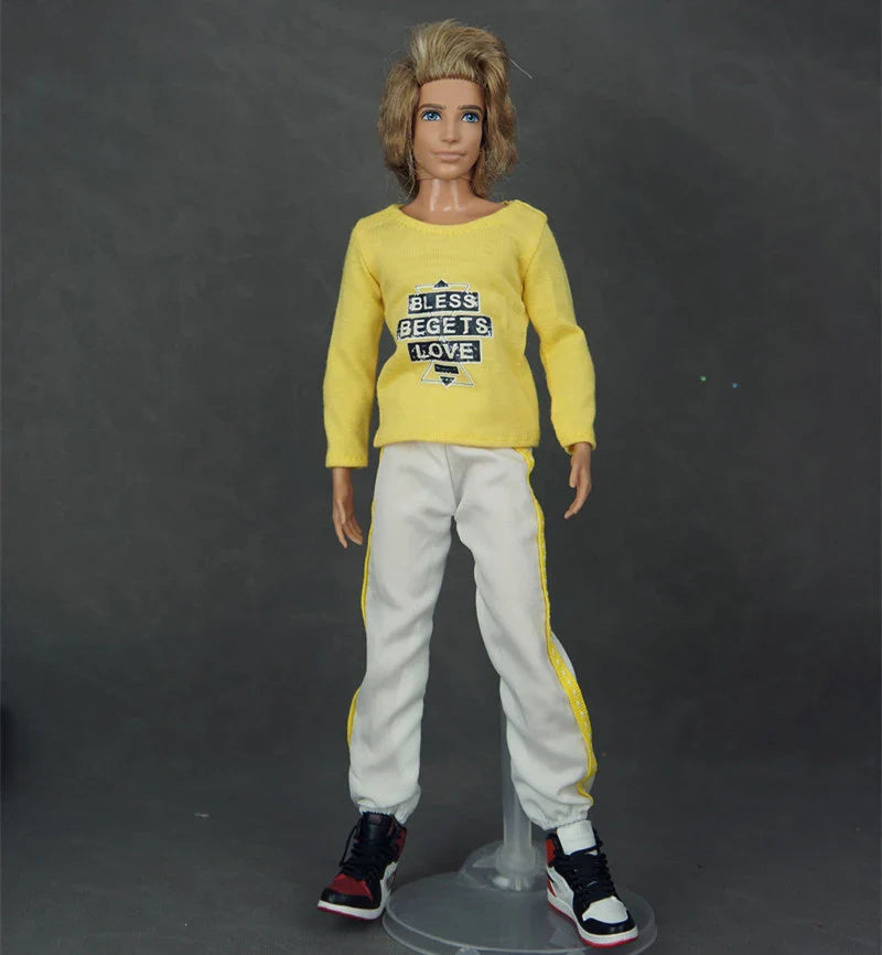 High-Quality 30cm Doll Dress — Clothes for Babi & Ken Dolls, Perfect Birthday & Christmas Gift for Girls