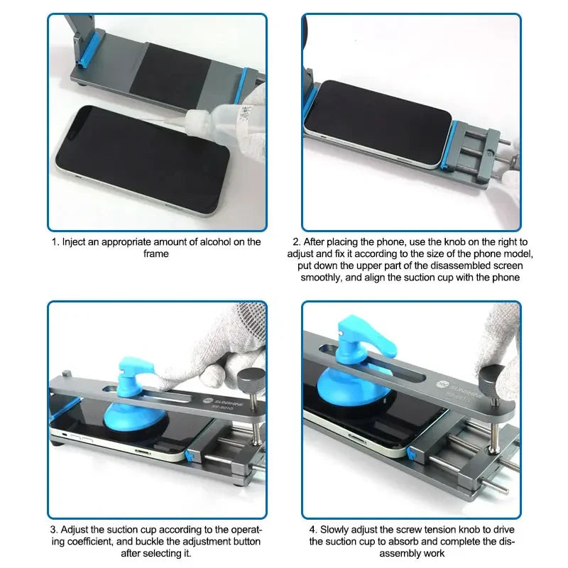 SUNSHINE SS-601G LCD Screen Separator – Mobile Phone Screen Heating & Quick Removal Clamping Fixture Repair Tool
