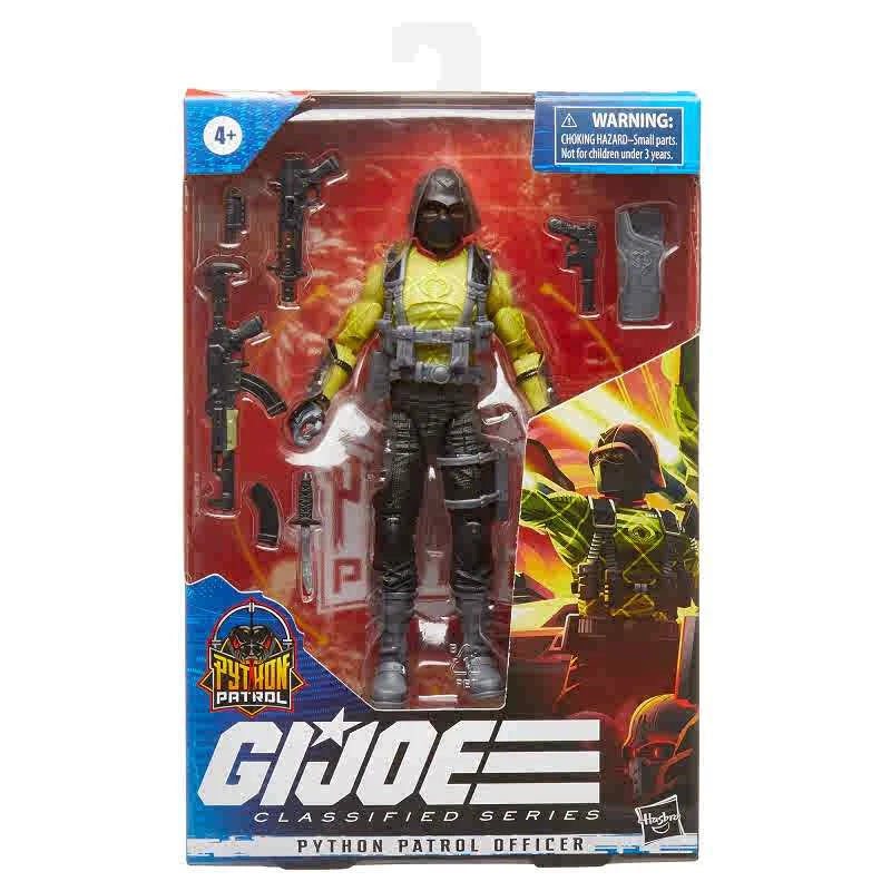 Hasbro G.I. Joe Classified Series Snake Eyes Action Figure 20cm - Anime Style Collectible Toy Gift