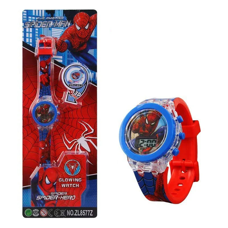 Flash Frozen Mickey Kids Watch - Cartoon Digital Wristwatch for Girls and Boys School Gifts