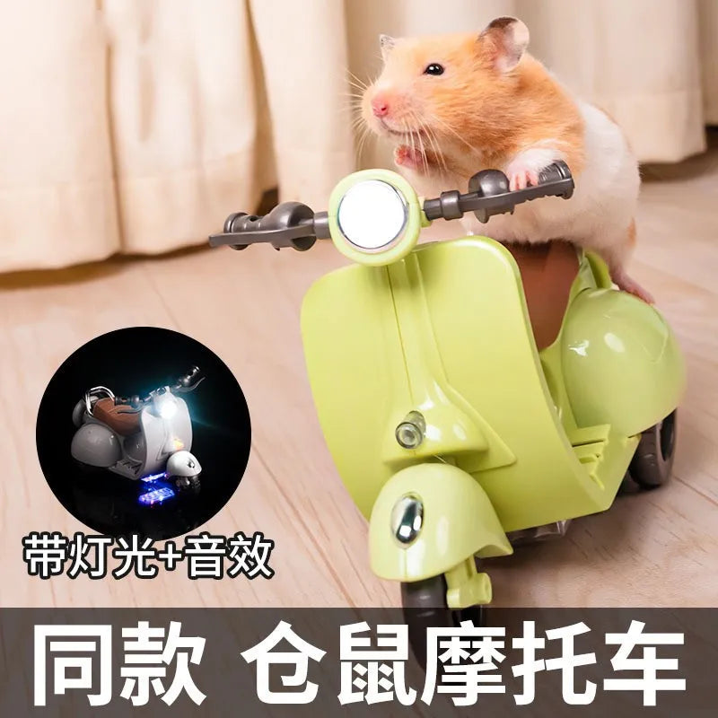Labubu Mini Electric Motorcycle Doll – Cute Toy with Lights, Music & Accessories for Kids