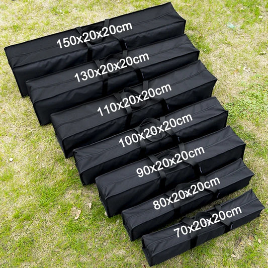 Camping Canopy Pole Storage Bag - Large Capacity Wear-Resistant Gear Organizer with Carry Handle