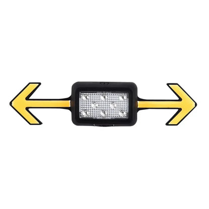 USB Rechargeable Bicycle Helmet Light with Remote Turn Signal – Waterproof LED Rear Safety Warning Taillight for Night Cycling