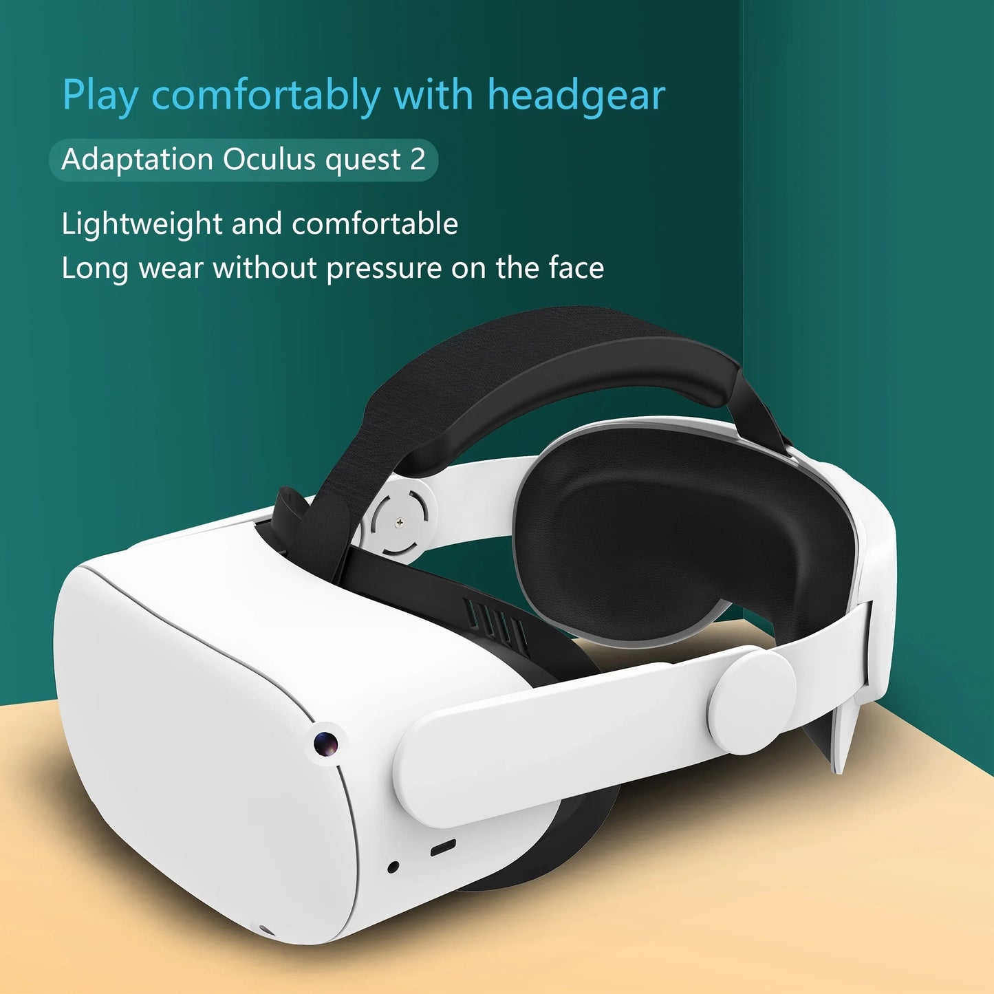 HUNDAI Adjustable Elite Head Strap for Meta Quest 2, Quest 3 & Quest 3S