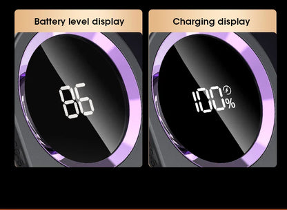 LED Digital Electric Lint Remover – USB Rechargeable Fabric Shaver for Clothes & Sweaters
