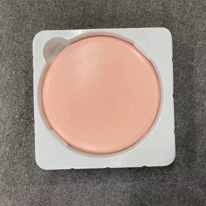 Personalized LED Makeup Mirror - Small Folding Double-Sided Compact Pocket Mirror for Women, Pink & White